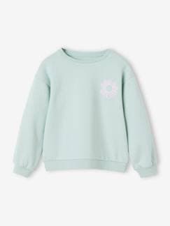 Menina 2-14 anos-Camisolas, casacos de malha, sweats-Sweatshirts -Sweat Basics com motivo, para menina