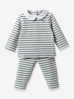 Bebé 0-36 meses-Camisa de dormir às rosas, para menina, da CYRILLUS