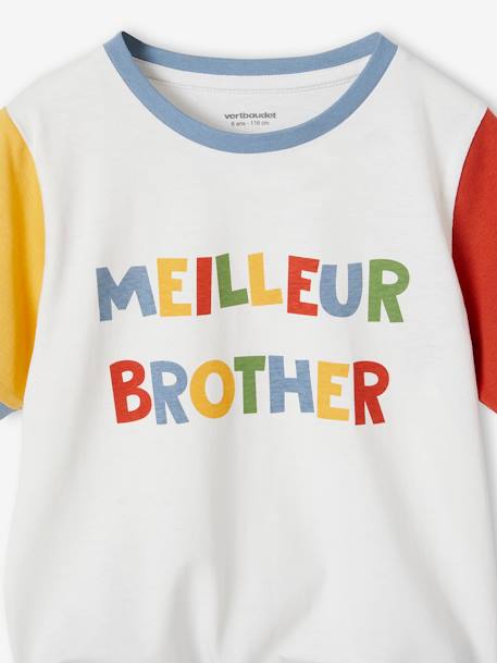 Pijama 'Meilleur Brother', para menino azul-céu 