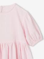 Vestido em seersucker, para menina lilás+rosa-pálido 