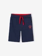 Bermudas de desporto Athletic, para menino azul+marinho 