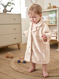 Personalizáveis-Bebé 0-36 meses-Roupão modelo camisa personalizável, com algodão reciclado, para criança