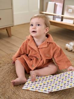 Têxtil-lar e Decoração-Roupão modelo camisa personalizável, com algodão reciclado, para criança