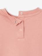 Sweat basics, em moletão, para bebé rosa-blush 