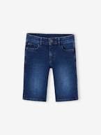 Bermudas em ganga Basics, para menino double stone+stone 