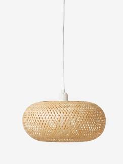 Têxtil-lar e Decoração-Decoração-Iluminação-Abajur de teto para pendurar, bola em bambu