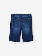 Bermudas em ganga Basics, para menino stone 