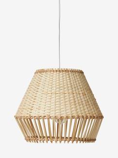 Têxtil-lar e Decoração-Decoração-Iluminação-Abajur de teto para pendurar, em bambu entrançado