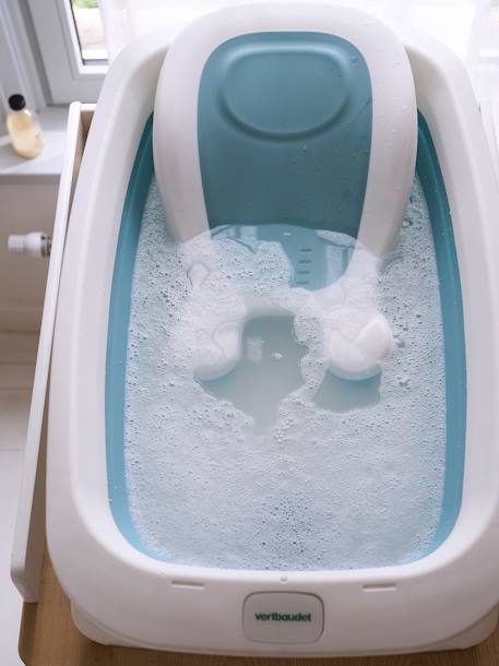 Espreguiçadeira de banho azul-turquesa 
