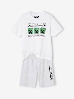 Menino 2-14 anos-Pijamas-Pijama bicolor Minecraft®, para criança