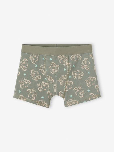 Lote de 3 boxers Disney®, O Rei Leão caqui 