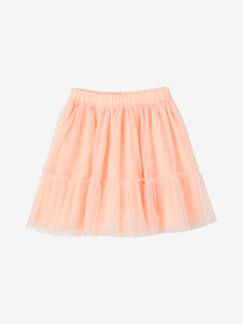 Saias-Saia em tule com purpurinas, para menina