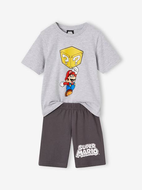 Pijama bicolor Super Mario®, para criança antracite 