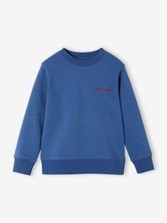 Menino 2-14 anos-Sweat de gola redonda, personalizável, para menino