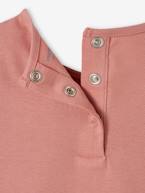 Camisola Basics, de mangas compridas, para bebé caramelo+pau-rosa 