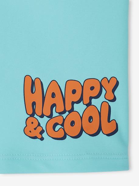 Calções de banho 'Happy & Cool', para menino verde-água 