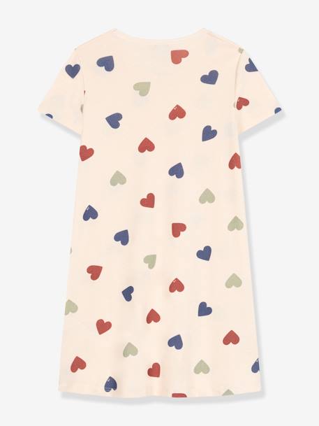 Camisa de dormir para criança, da PETIT BATEAU bege estampado 