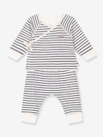 Conjunto de 3 peças para recém-nascido, da PETIT BATEAU marinho 