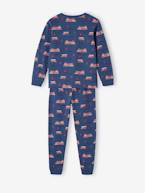 Lote pijama + pijama-calção, bombeiros, para menino azul-oceano 