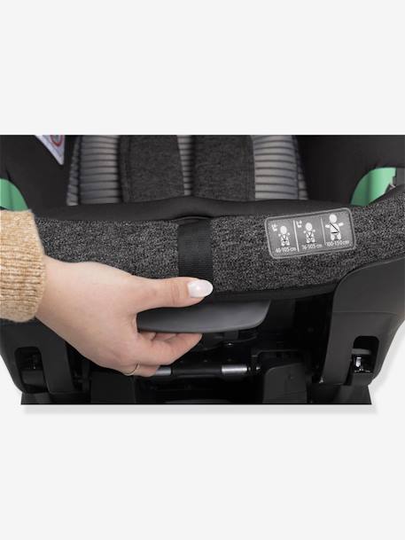 Cadeira-auto CHICCO Bi-Seat Air com base rotativa 360 i-Size 40 a 150 cm, equivalente ao grupo 0+/1/2/3 preto 