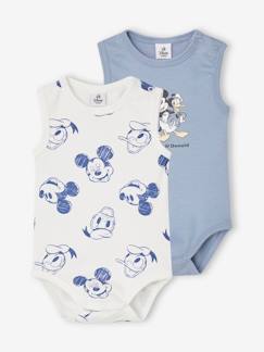 -Lote de 2 bodies de cavas, Disney® Mickey e Donald, para bebé