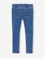 Jeans estilo treggings Basics, para menina azul-ganga+double stone+stone 