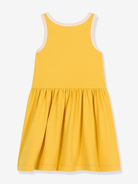 Vestido de cavas, da Petit Bateau amarelo 