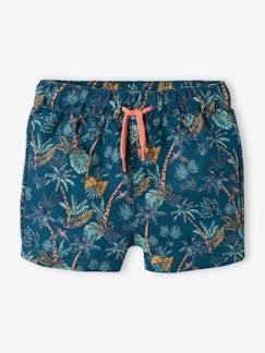 Bebé 0-36 meses-Fatos de banho, acessórios de praia-Calções de banho estampados, para bebé menino