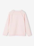 Camisola de banho anti-UV, para menina estampado rosa 