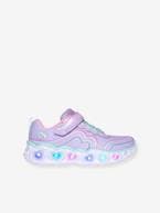 Sapatilhas luminosas Heart Lights - Retro Hearts 302689L - LVMT SKECHERS®, para criança violeta 