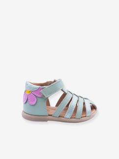 Calçado-Calçado bebé (17-26)-Bebé caminha menina (19-26)-Sabrinas, sapatos-Sandálias em pele, 4251B021 da Babybotte®, para bebé