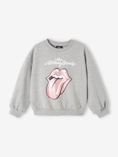 Menina 2-14 anos-Camisolas, casacos de malha, sweats-Sweatshirts -Sweat The Rolling Stones®, para criança
