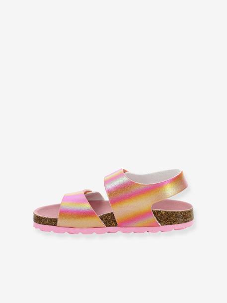 Sandálias Summerkro 895453-30-133 da KICKERS®, para criança rosa 