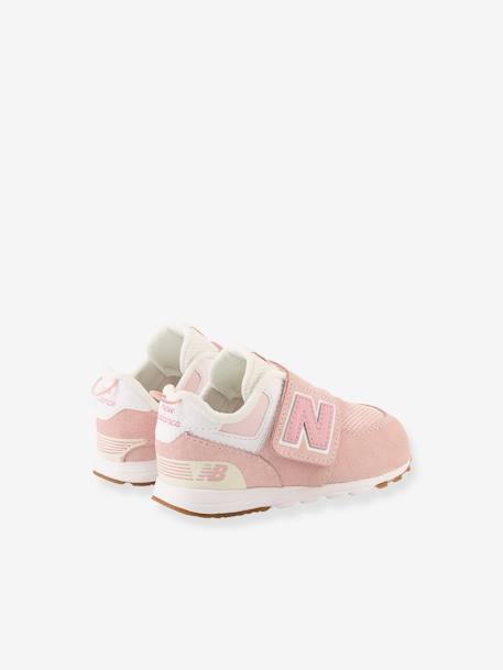 Sapatilhas com barras autoaderentes NW574CH1 NEW BALANCE®, para bebé rosa 