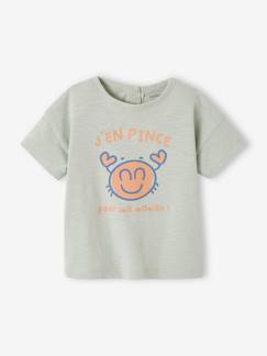 Bebé 0-36 meses-T-shirt  "animais marinhos", de mangas curtas, para bebé