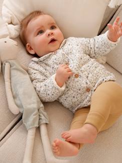 Toda a Seleção-Bebé 0-36 meses-Camisolas, casacos de malha, sweats-Casacos-Casaco em gaze de algodão, para bebé