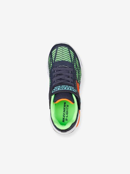 Sapatilhas luminosas, Flex Glow Elite - Vorlo 400137L- NVMT SKECHERS®, para criança verde 