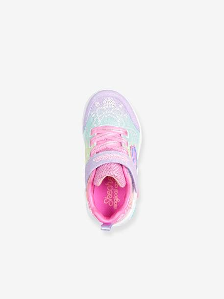 Sapatilhas luminosas, Princess Wishes - Magical Collection 302686N - MLT SKECHERS®, para criança rosa 