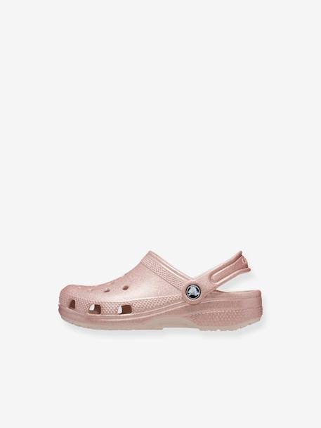 Socas para bebé, 206992 Classic Glitter CROCS™ rosa-nude 