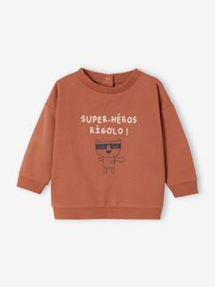 Bebé 0-36 meses-Sweat de gola redonda, personalizável, para bebé