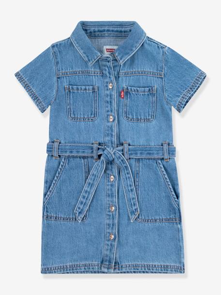 Vestido em ganga, da Levi's® azul-ganga 