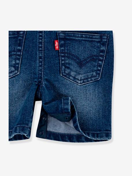 Jardineiras em ganga, para bebé, da Levi's® ganga brut 