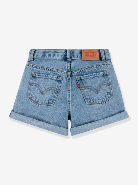 Calções mom em ganga, da Levi's® azul-ganga 