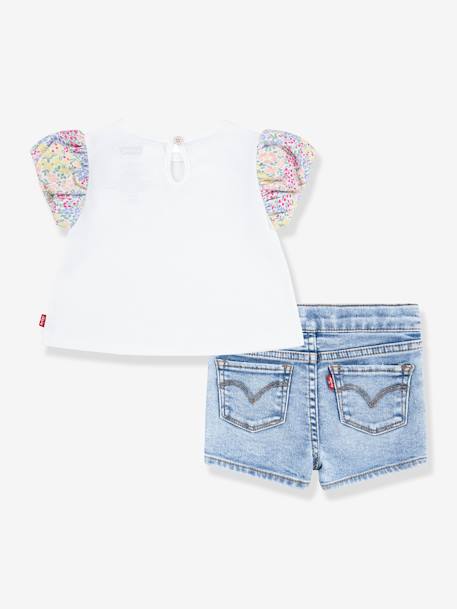 Conjunto calções e t-shirt da Levi's®, para bebé 6309 