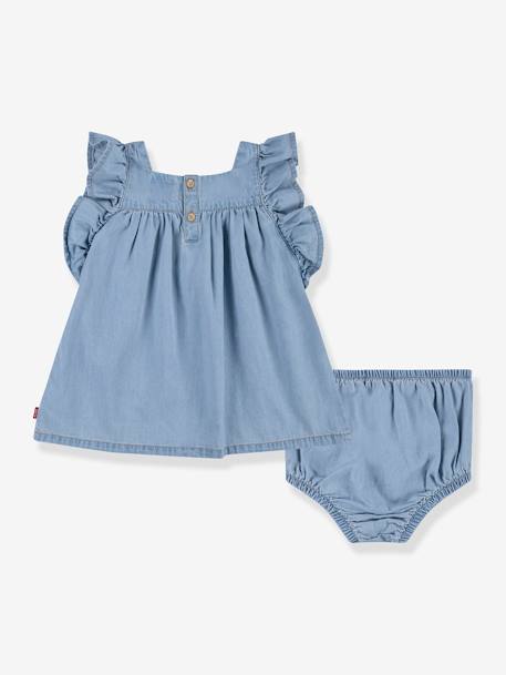 Conjunto de 2 peças da Levi's®, para criança azul-ganga 