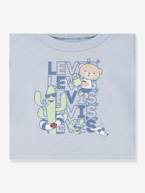 Conjunto calções + t-shirt da Levi's®, para criança azul-céu 