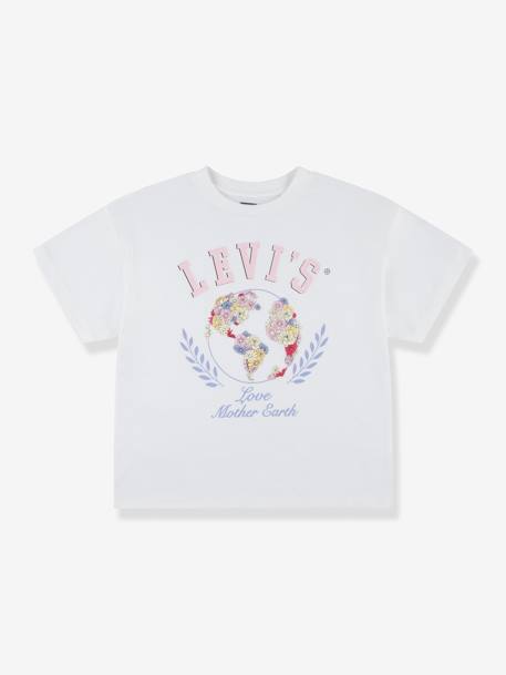 T-shirt com mensagem, para criança, da Levi's® bege 