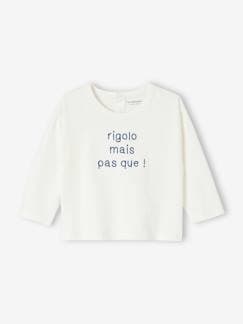 Personalizáveis-Bebé 0-36 meses-Camisola personalizável, em algodão biológico, para bebé