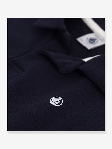 Polo de mangas curtas, para criança, da PETIT BATEAU marinho 