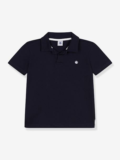 Polo de mangas curtas, para criança, da PETIT BATEAU marinho 